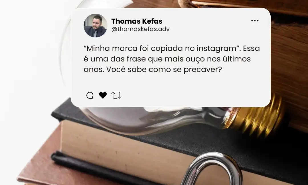 Encontrei uma marca igual a minha no instagram, o que fazer?
